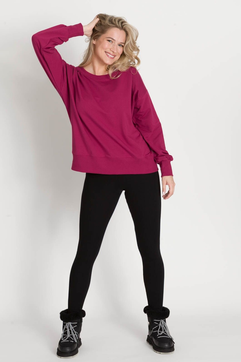 Bluza COMFY wiśnia -20%