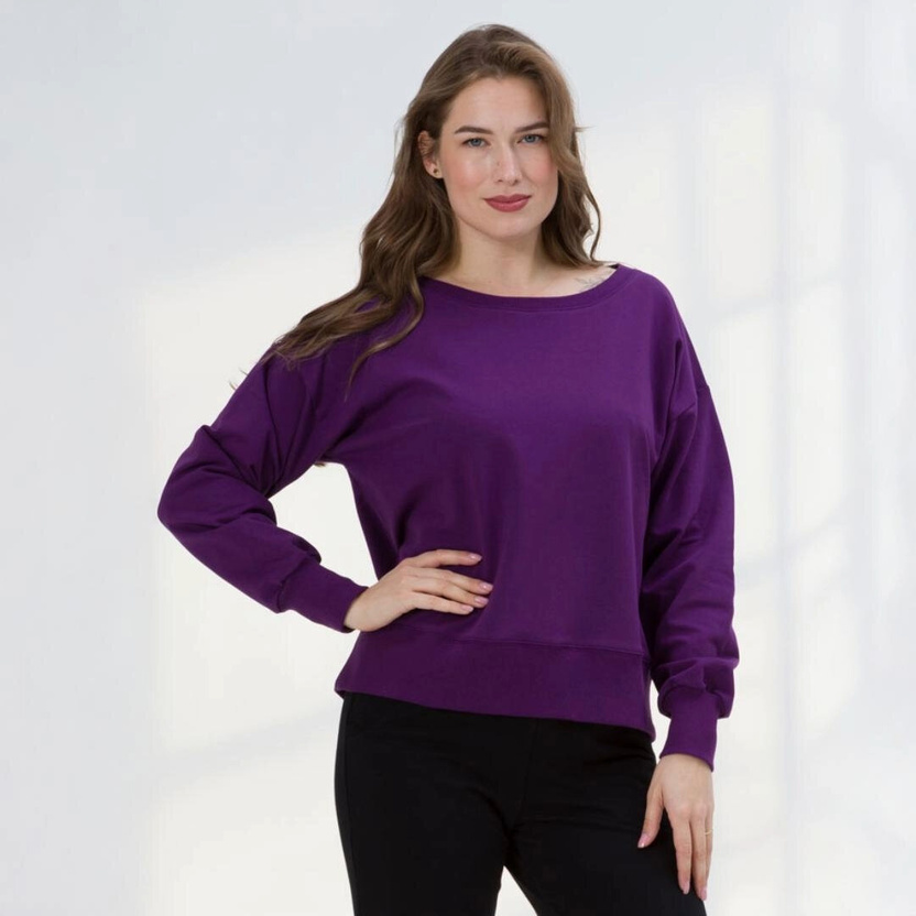 Bluza COMFY śliwka -20%