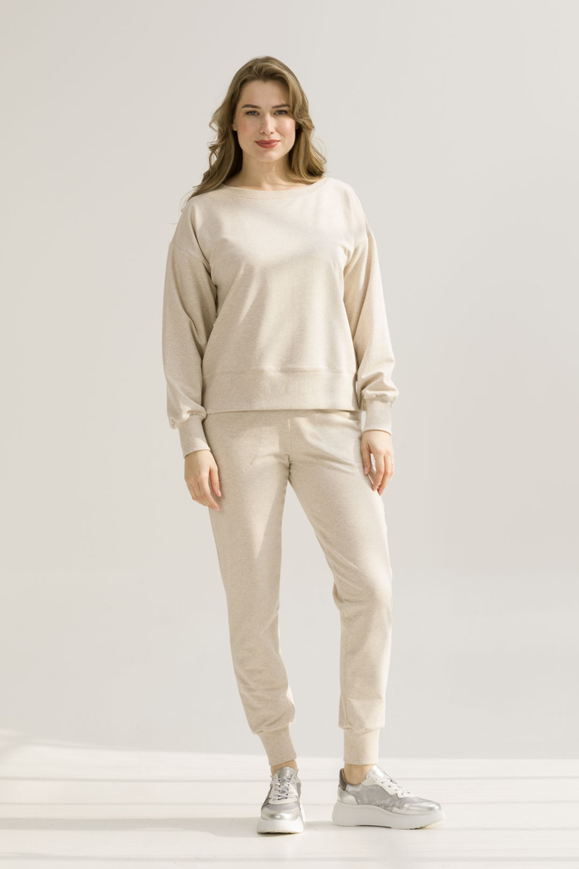 Bluza COMFY beżowy melanż