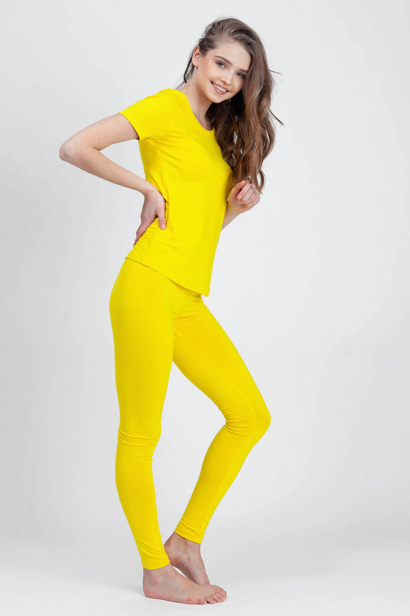 Legginsy SUE yellow -30%