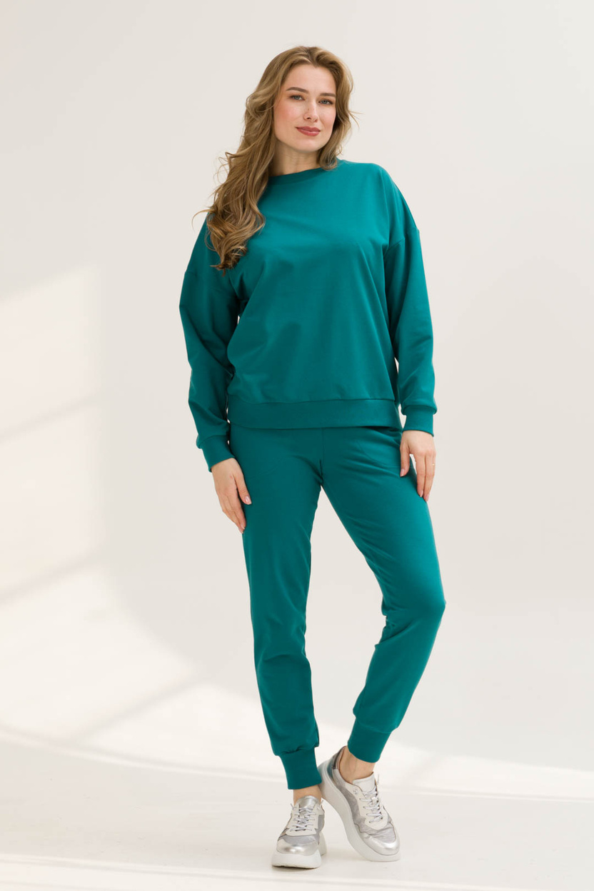 Bluza RELAX ciemny turkus