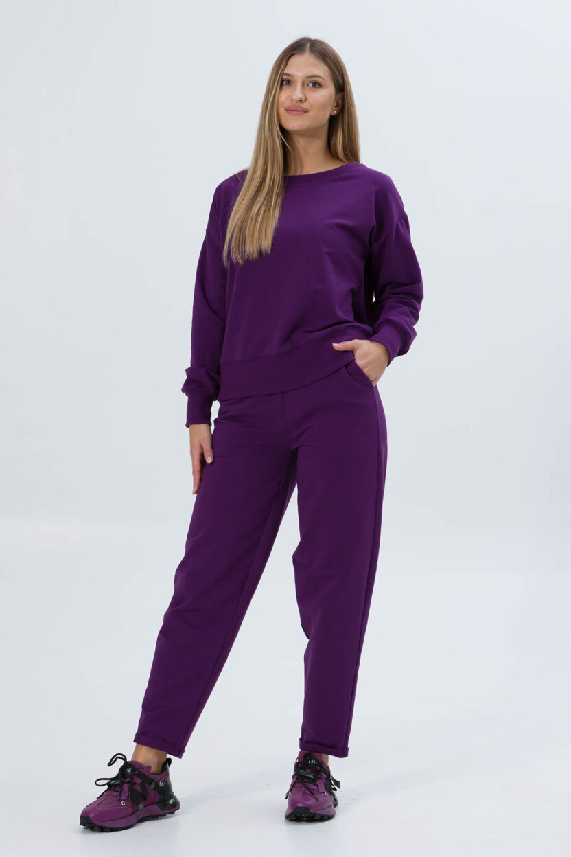 Bluza COMFY śliwka